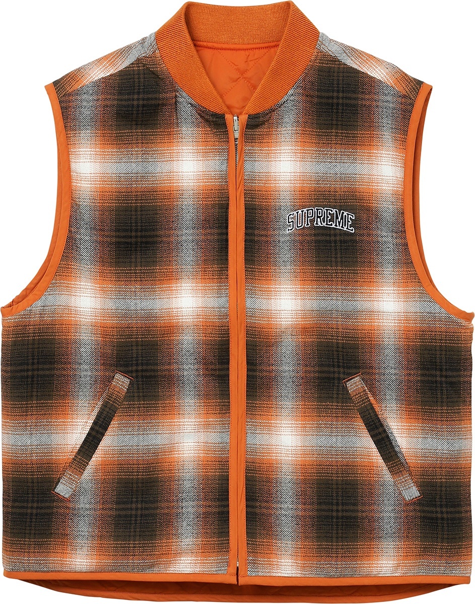 Reversible Shadow Plaid Vest view 30